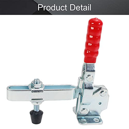 Utoolmart Hand Tool Vertical Toggle Clamp GH-12132 Quick Release Clamp 227kg Holding Capacity - size: GH-12132 1pc
