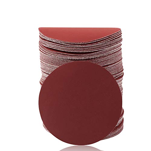 SPEEDWOX Sander Disc 100pc Sanding Hook and Loop Sandpaper 1200 Grit Sanding Discs 3 Inch Sandpaper for Wood Drill Grinder Rotary Tools No Hole - style: 1200-Grit