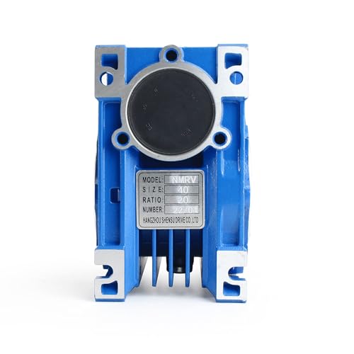 CNCTOPBAOS NMRV040 Worm Gear Reducer Gearbox 20:1 for Nema34 Stepper Motor - style: 20:1