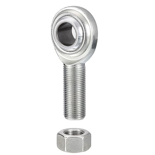 CM12 Rod End Bearing Heim Joints, 3/4 x 3/4-16 Right Hand Male Thread Heim Joint with Jam Nut - size: 3/4"(1pcs)