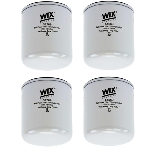 Wix Hydraulic Filter Set Spin-On 4 Pieces