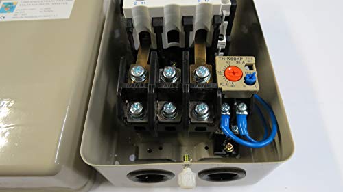 Magnetic Electric Motor Starter 7.5 HP Single Phase Control 220/240V 30-40A