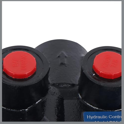 1 Spool 21GPM 4300PSI Hydraulic Directional Control Valve for Tractors Tractors Loaders Log Splitter SAE Ports Double Acting Valve
