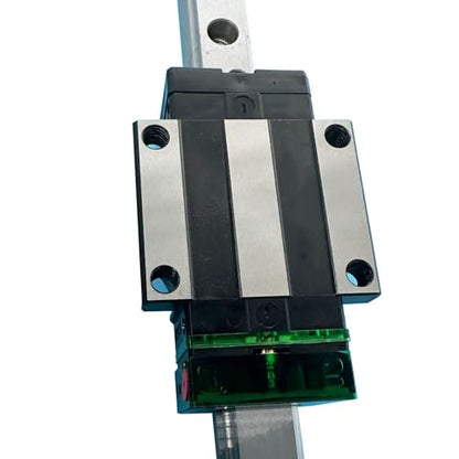 HGW35CC Linear Slider Block, 2pcs 35mm HG35 Flange Bearing Slider Block with 2pcs E2 Oil Box Self-Lubricating Slider Assembly for Guideway Rail as CNC Kit Part Replacement - size: HGW35 Block With E2 oil box