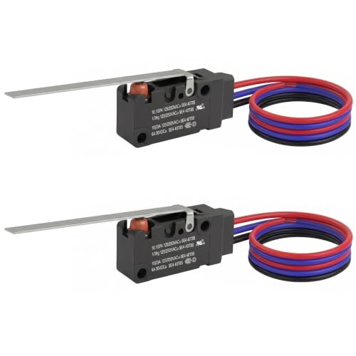 Heavy Duty IP67 Waterproof Micro Switch, UL Recognized Component - size: WS2-Hinge Lever