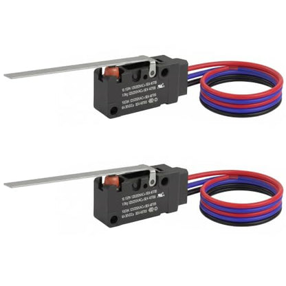 Heavy Duty IP67 Waterproof Micro Switch, UL Recognized Component - size: WS2-Hinge Lever