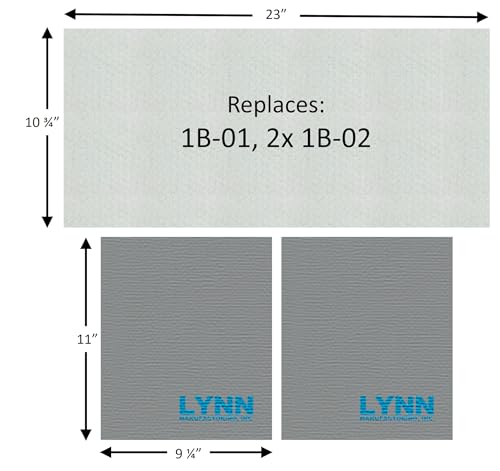 Replacement Vogelzang C-Cast Fiber Board and Blanket Kit, TR001 / TR001B, 1B-01, 1B-02, Set of 3, 2807C - size: 1B-01, 1B-02