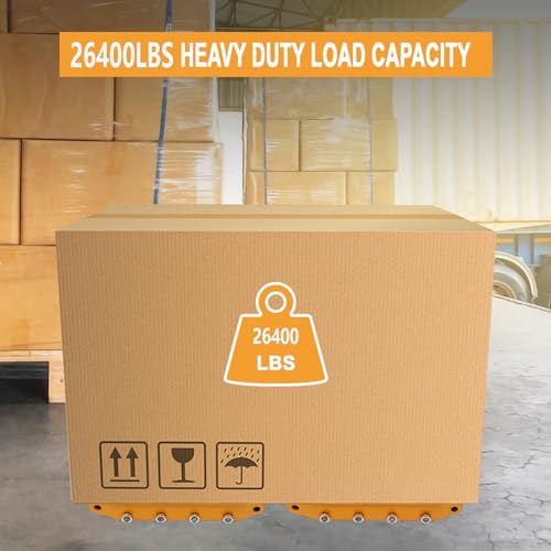 FAHKNS 360° Rotation Machinery Moving Skate 26400 LBS Load Capacity