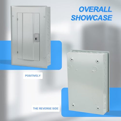 THQL Circuit Breaker Panels,16-Space, 125A Circuit Breaker Distribution Box, 120V/240V Circuit Breaker Electrical Enclosure,Indoor Main Lug Load Center - style: 16 SPACE