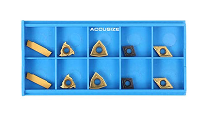 Accusize Carbide Inserts for 2387-2003, CVD and TiN Coated