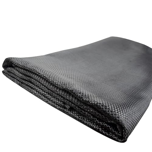 BONT Carbon Fiber Cloth Fabric Sheet, Plain Weave 3K/200g - 1m x 0.5m (3.28' x 1.64') - size: 1m x 0.5m