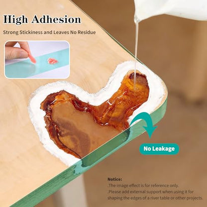 Gdrtwwh High Temperature Masking Tape, PET Heat Resistance Tape - size: 5 inches*82 feet
