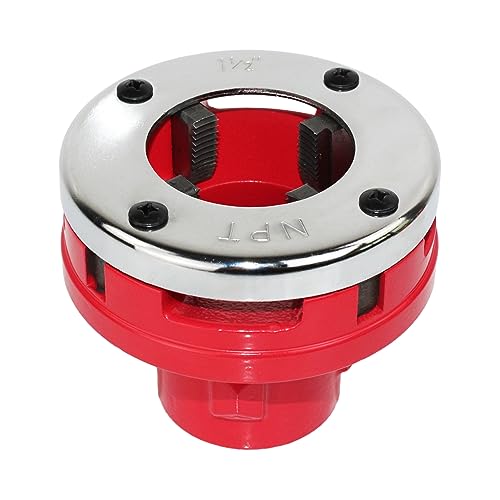 HFS(R 1-1/2-Inch NPT Ratchet Pipe Threader Replacement Die Head - size: 1-1/2"