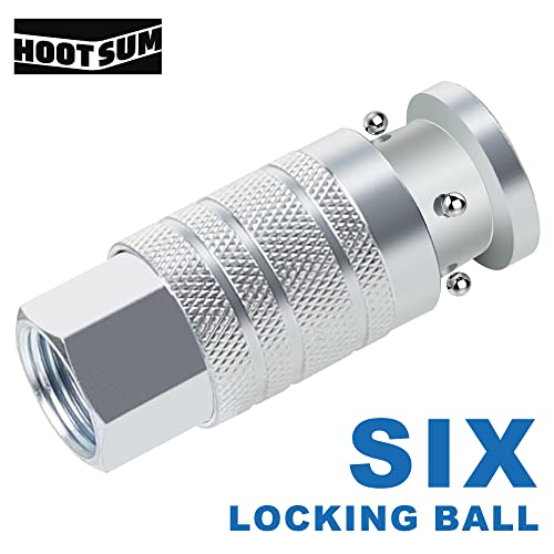 1/2’’ Air Hose Fittings Set High Flow Quick Connect Fittings