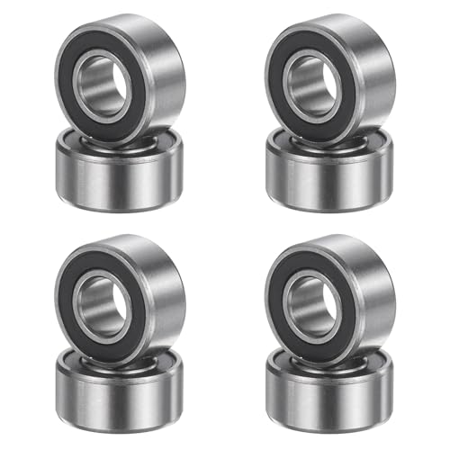 uxcell 8Pcs 685ZZ 5mmx11mmx5mm Deep Groove Ball Bearings ABEC5 - size: 685ZZ 5mmx11mmx5mm