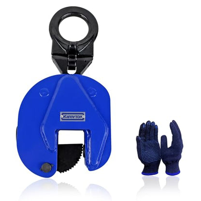 2Ton/4400LB Vertical Lifting Plate Clamp, Jaw Opening 1.3IN - style: 2 Ton
