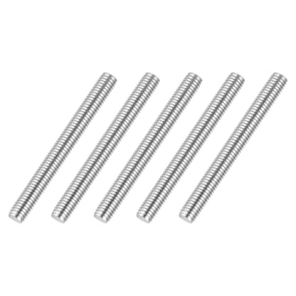 M4-0.7 Fully Threaded Rod 45mm Length Coarse Thread 5Pcs - size: M4‑0.7 45mm