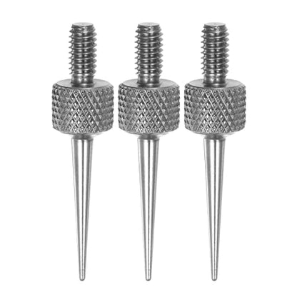 HARFINGTON 3pcs Needle Point Contact Points R0.3 M2.5 Thread 22mm Length 303 Stainless Steel Pointed Head for Dial Digital Indicators Depth Gauge - size: R0.3x22mm