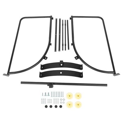 KUAFU 55 Gallon Drum Cradle 600lbs Drums Dolly Cart Drum Dispensing Stand