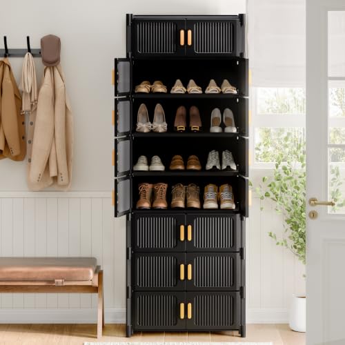 9-Tier Shoe Cabinet, 36-Pair Storage for Entryway - size: 9-Tier