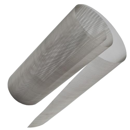 304 Stainless Steel Mesh 40Mesh, 15.7"x47.2"(40x120cm) Metal Mesh Screen, Woven Fine Wire Mesh, Filter Mesh Easy to Cut for Vent Covers, Cage, Garden, Window Screen and DIY Project - style: 40Mesh x 0.21mm