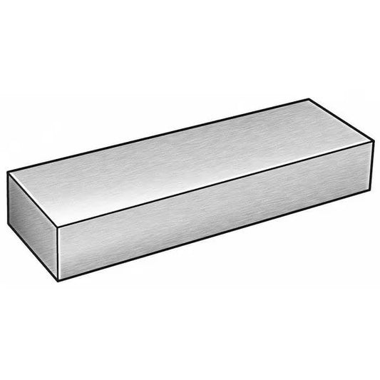 Flat, Al, 6061, 3/4 x 1 1/2 in, 1 Ft, Mfr: 61F.75X1.5-12-A