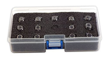 ER 11 High Precision Spring Collet SET 13 Piece 1MM - 7MM (0.0003) T.I.R. Machinist Choice - size: 13 PC SET