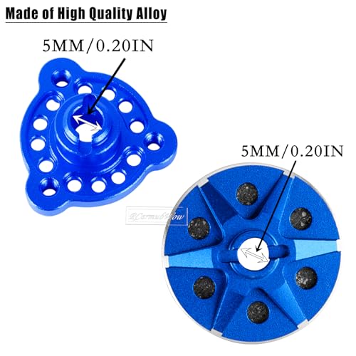 RC 48P 76T Spur Gear &Transmission Gear &Slipper Clutch &Pressure Plate &Slipper Rebuild Kit w/ 25+27T Pinions Upgrades Part for 1/10 Slash/Rustler/Stampede/Bandit 2WD VXL,Navy Blue