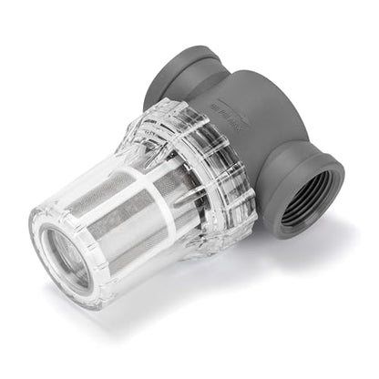 1'' Female NPT in-Line Strainer - Garden Hose Filter for High Pressure Washer, Sediment Filter with 60 Mesh Stainless Steel Screen (1'' 60 Mesh) - style: 1'' 60Mesh