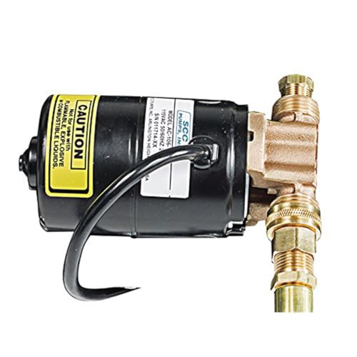 John Dow Industries AC-106-10 Pump Conversion Kit, Enables Powered Fluid Transfer for JDI-17PLP Low Profile Oil Drain, Up to 5 Gallons Per Minute Flow