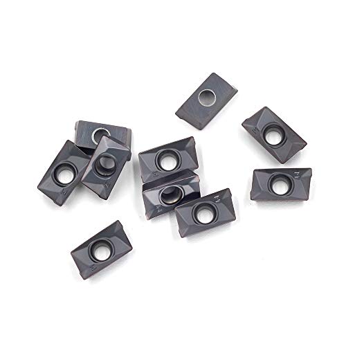 OSCARBIDE APKT1604 TiAIN Coated Carbide Milling Inserts 10Pcs