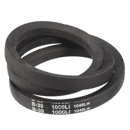 uxcell 3pcs B39 Classic Wrapped V-Belt, 42" Outer Circ B Profile V-Belt - size: B39
