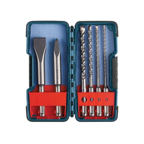 BOSCH HCST006 SDS-Plus Bulldog Rotary Hammer Bits - style: 6pc