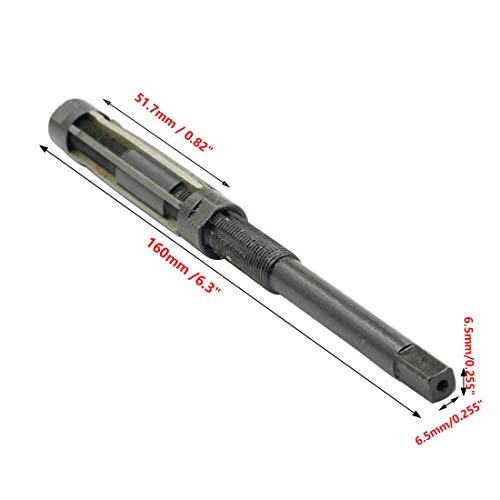 Adjustable Hand Reamer Square End Hole Cutting Tool Adjustment Range 13.75-15.25mm - size: 13.75-15.25mm