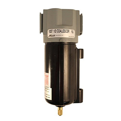 Milton 1037 1/2" NPT Metal FRL Coalescing Filter - size: 1/2" NPT