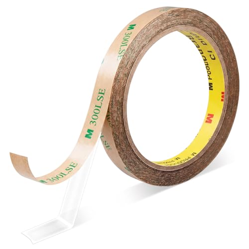 300LSE Double Sided Tape, 32.8ft Industrial No Residue High Temp Tape