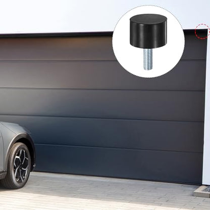 M METERXITY 4-Pack Rubber Mounts D30mmxH20mm Male Vibration Isolators Cylindrical Shock Absorber W M8 x 23mm Studs for Air Compressor/Car/Pump/Boat/Garage Motor/Bobbins Rubber Isolators - size: M8 x 23mm, 30mm x 20mm