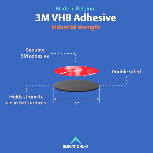 Elevation Lab Industrial 3M VHB 5952 Adhesive - 1" Round (25 Pack)