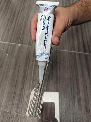 Permatex 80050 Clear RTV Silicone Adhesive Sealant, 3 oz - size: Pack of 1