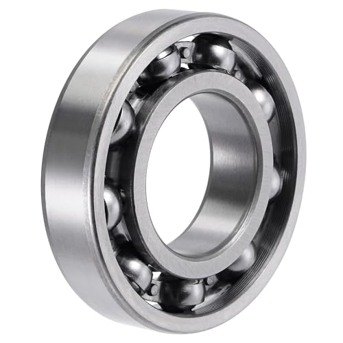 uxcell 6208 Deep Groove Ball Bearings 40mm Bore 80mm OD 18mm Thick C3 Open Type Chrome Steel - size: 40x80x18mm