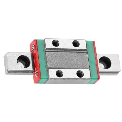 Linear Rail, LML9B Miniature Linear Slider, 9mm Bearing Steel Rail with 55mm Length, Locked Fixation Mini Guide Motion Rails for Automatic, Precision Measuring Equipment