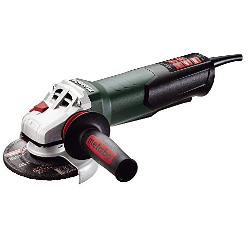 Metabo WEP15-125 Quick 13.5 Amp 11000 rpm Angle Grinder with Electronics and Non Locking Paddle Switch, 5" - style: Metabo WEP 15-125 Quick