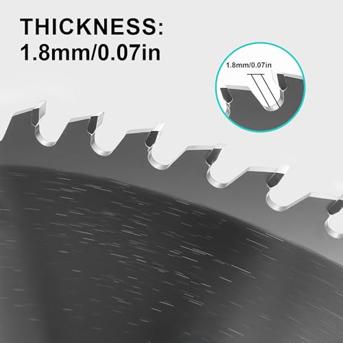 10-Inch 80T Table Saw Blade, 5/8" Arbor - size: 10" 80T