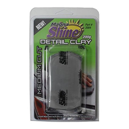 Magna Shine Car Detail Clay Bar | Medium Cut 200G | Safely Cleans Paint