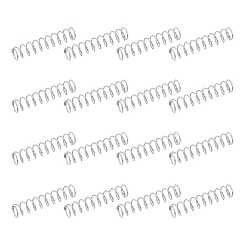 uxcell 50Pcs 304 Stainless Steel Compression Springs,0.4mmWD, 4mm ODx20mm L - size: 4mmx20mm