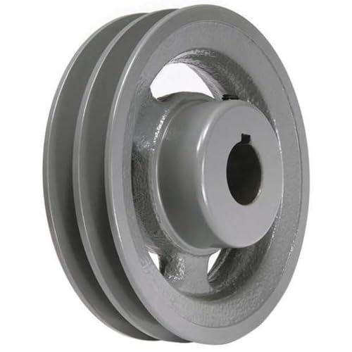 TB Woods 2AK741 FHP Bored-to-size V-Belt Sheave, A Belt Section, 2 Grooves, 1" Bore, Cast Iron, 7.25" OD, 3450 max rpm