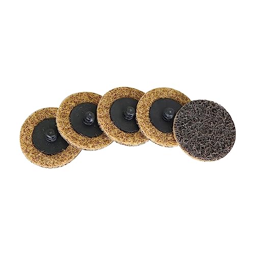 50 Pcs 2Inch Brown Quick Change Surface Prep Conditioning Discs