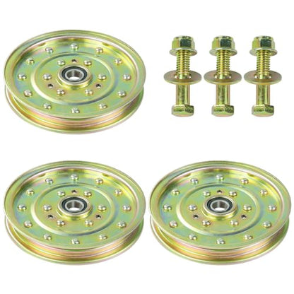 3 Pack 1-633109 Idler Pulley for eXmark 60", Lazer Z 60" Decks - color: A21 3xToro 1-633109