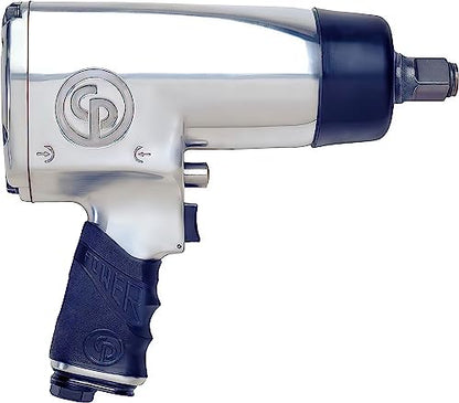 Chicago Pneumatic CP772H Air Impact Wrench (3/4 Inch), Air Impact Gun Industrial Repair & Assembly Tool, Pistol Handle, Pin Clutch, Max Torque Output 1000 ft. lbf/1350 Nm 4200 RPM - size: One Size