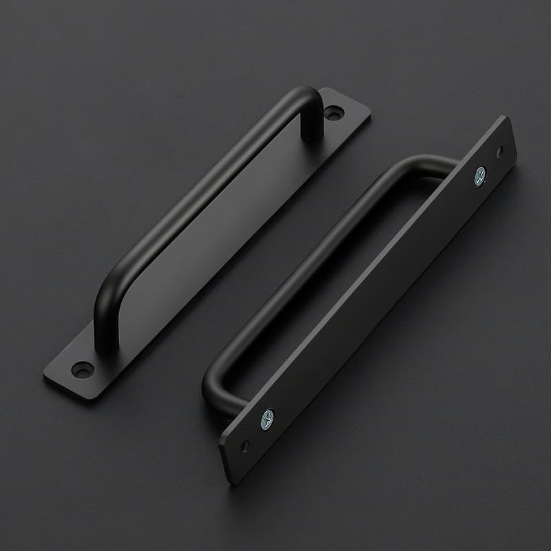 Ravinte Barn Door Handles 2 Pack Sliding Door Pulls, 8.8 in Hole Centers - size: 8.8 In Hole Centers
